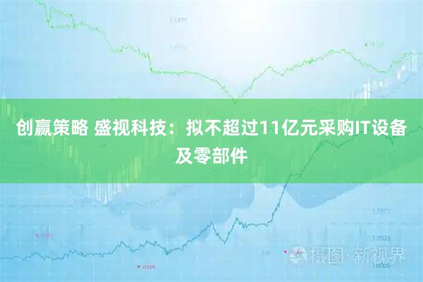 创赢策略 盛视科技：拟不超过11亿元采购IT设备及零部件