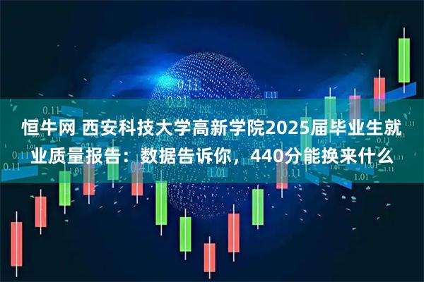 恒牛网 西安科技大学高新学院2025届毕业生就业质量报告：数据告诉你，440分能换来什么